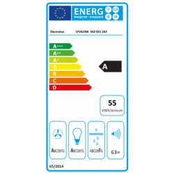 CHAMINÉ ELECTROLUX - LFV619W