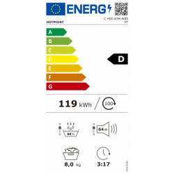 SECADOR DE ROUPA HOTPOINT - CHSD83M WWS PT