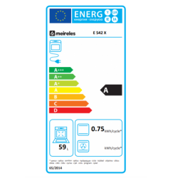 FOGÃO MEIRELES MILANO - E 542 X - G. NAT