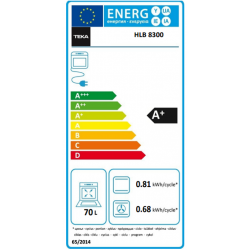 FORNO ENCASTRAR TEKA - HLB 8300 BK