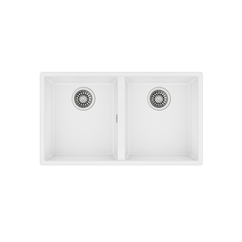 LAVA LOUÇA TEKA - SQUARE 2C 760 TG - ARTIC WHITE