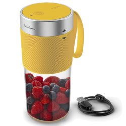 LIQUIDIFICADORA MOULINEX  LIGHT MIX  ON THE GO YELLOW - LM1C0210