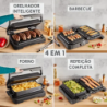 GRELHADOR DE PLACAS MOULINEX OPTIGRILL 4 EM 1 XL - GI784810