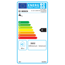 TERMOACUMULADOR BOSCH - ES 120 5 2000W B0 H1X-EDWRB