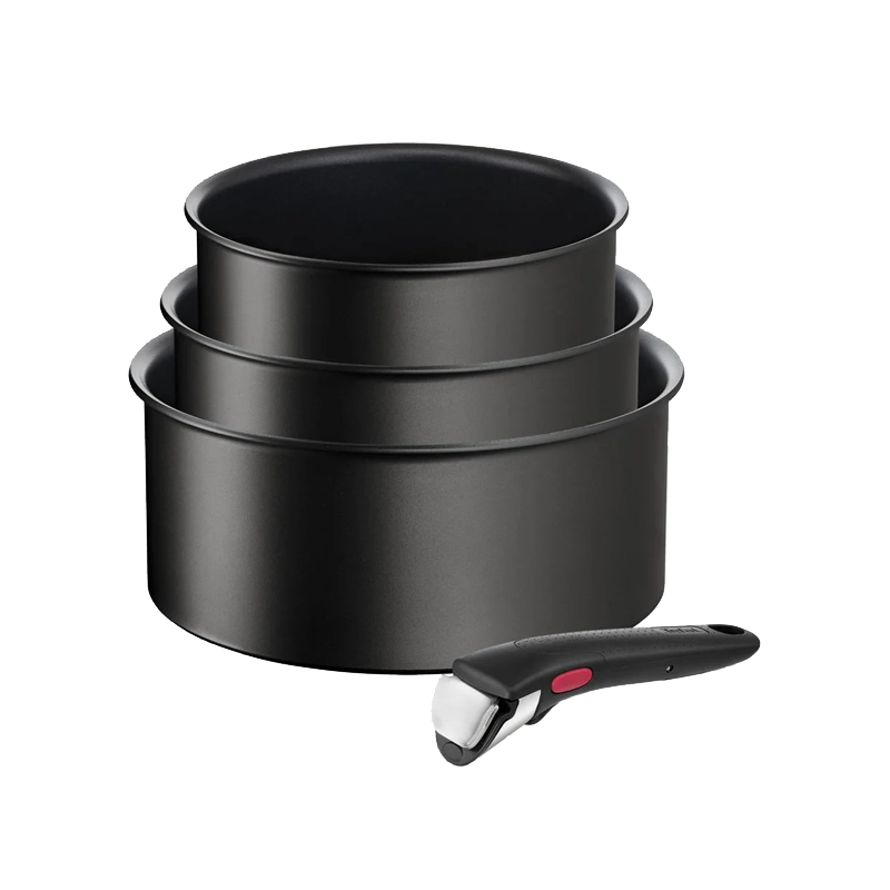 CONJ. CAÇAROLAS TEFAL INGENIO UNLIMITED 16/18/20CM + PEGA - L7639343