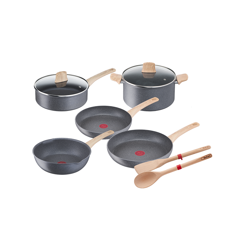 SET TEFAL NATURAL FORCE 9 PEÇAS - G2669382